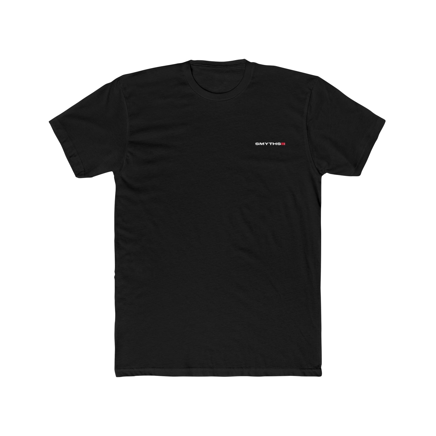 Unisex Cotton Crew Tee with Bold 'SMYTHS' Print, Casual Graphic Tee, Everyday Wear, Streetwear Style, Gift for Fashion Lovers
