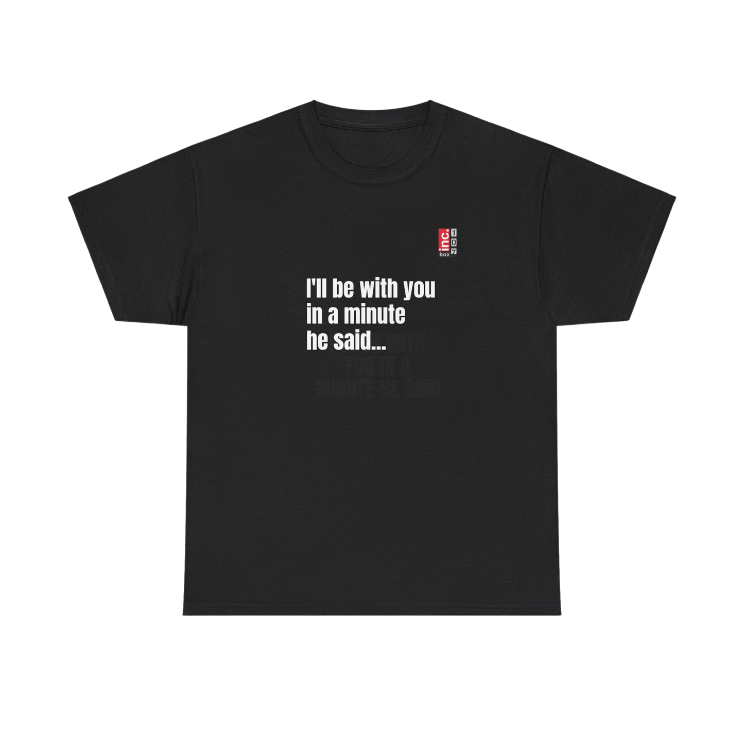 HEY_PUNK_I_HAVEN_T_GOT_A_MINUTE_Unisex_Heavy_Cotton_Tee_Black-Front