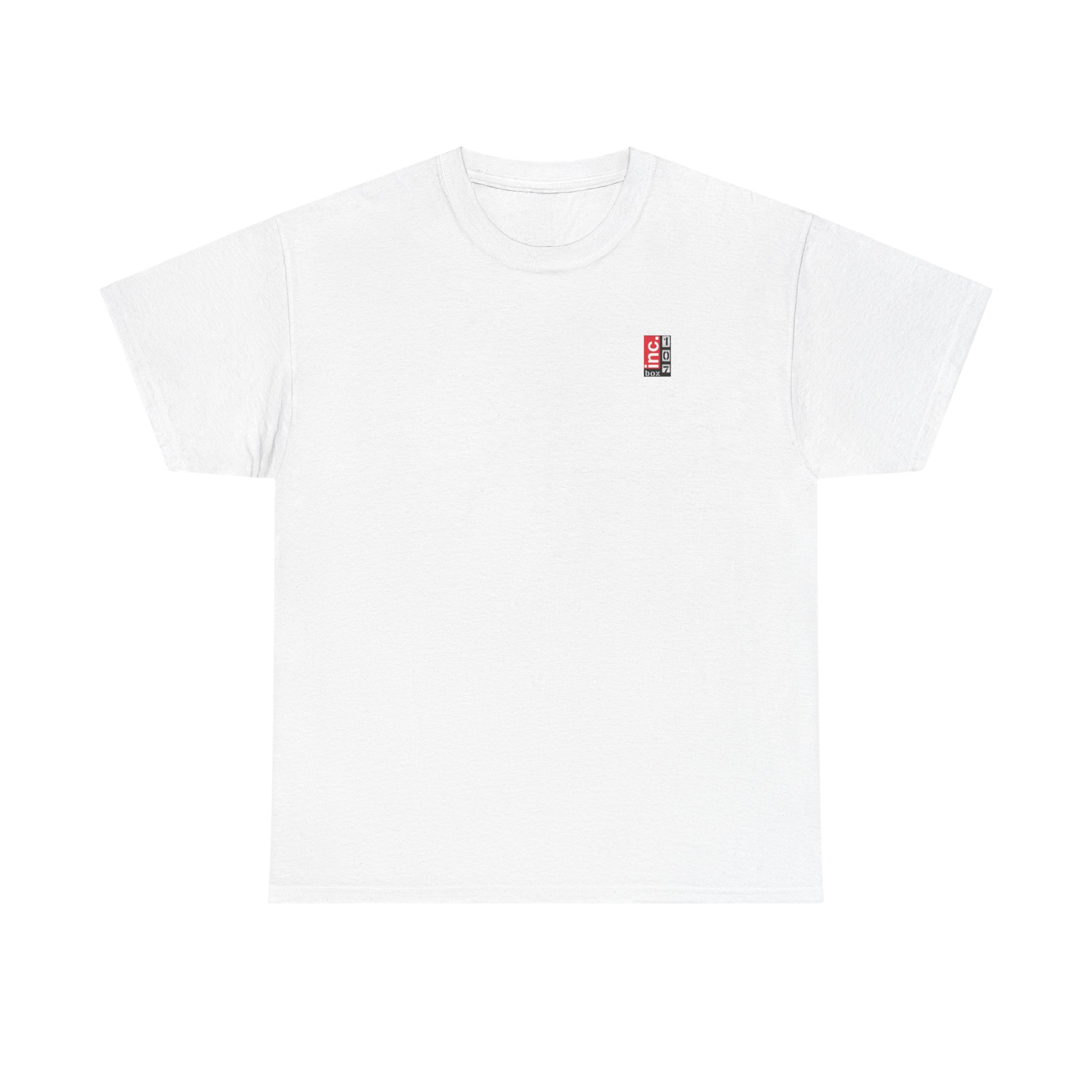 HeyPunkUnisexHeavyCottonTee-White-Front