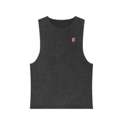 Street Punk Rock Unisex Stonewash Tank Top