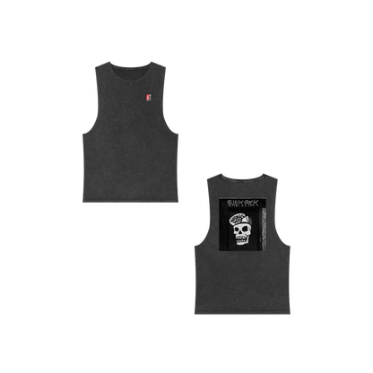 Street Punk Rock Unisex Stonewash Tank Top