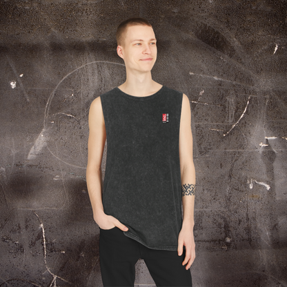 Street Punk Rock Unisex Stonewash Tank Top